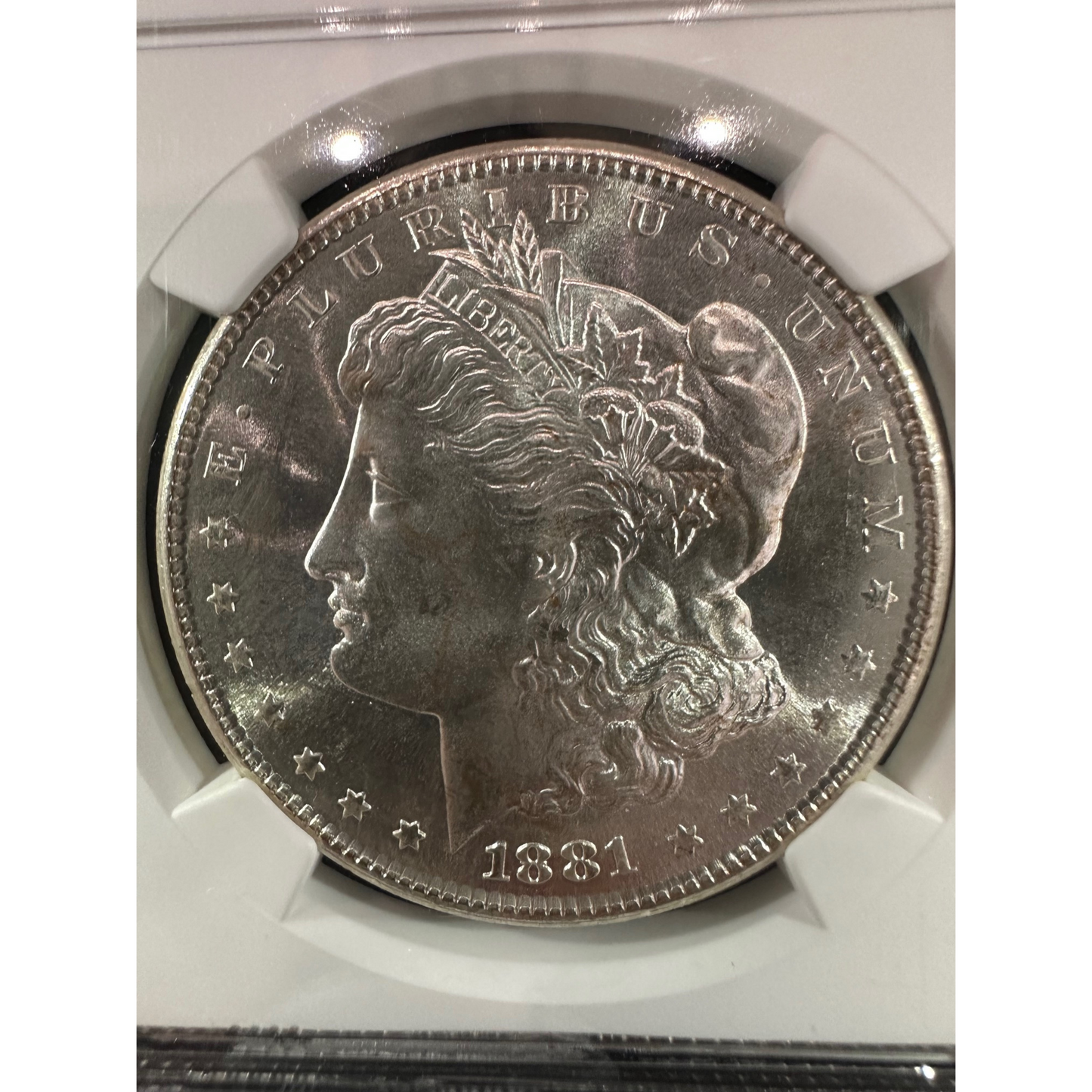 1881-S Morgan Silver Dollar - NGC MS 66 - Titan Treasure Trove