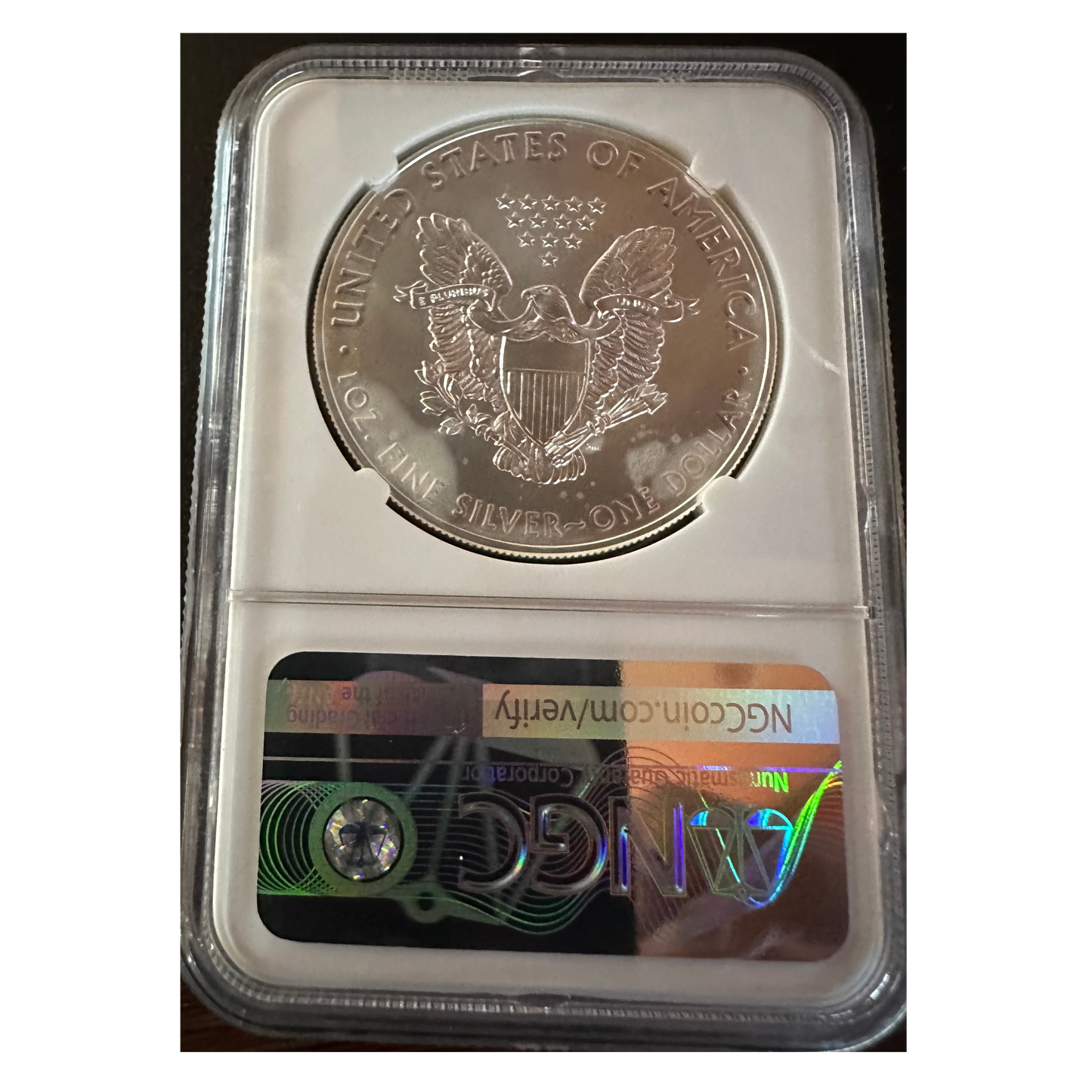 2018-S American Silver Eagle | NGC MS70 New Year’s Edition - Titan Treasure Trove