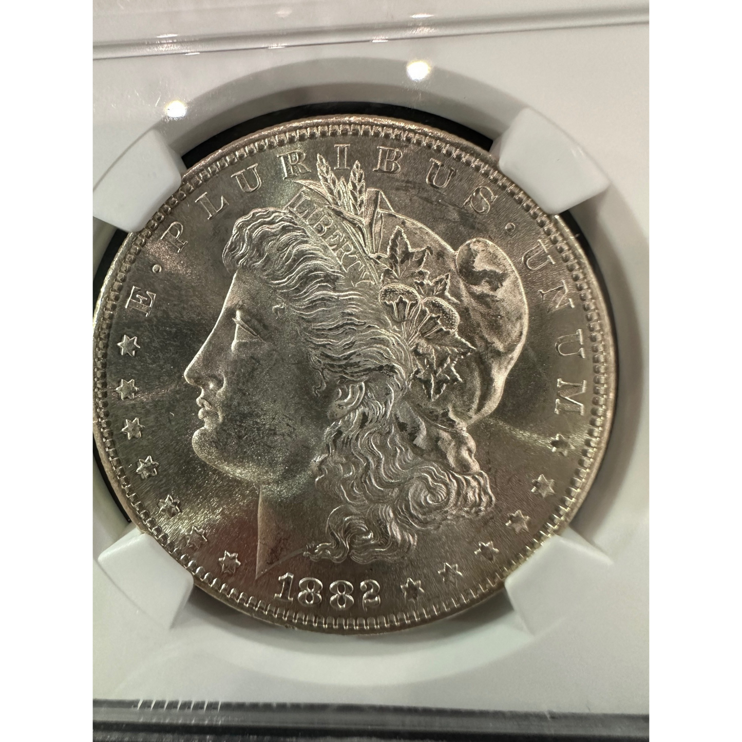1882-S Morgan Silver Dollar - NGC MS 66 - Titan Treasure Trove