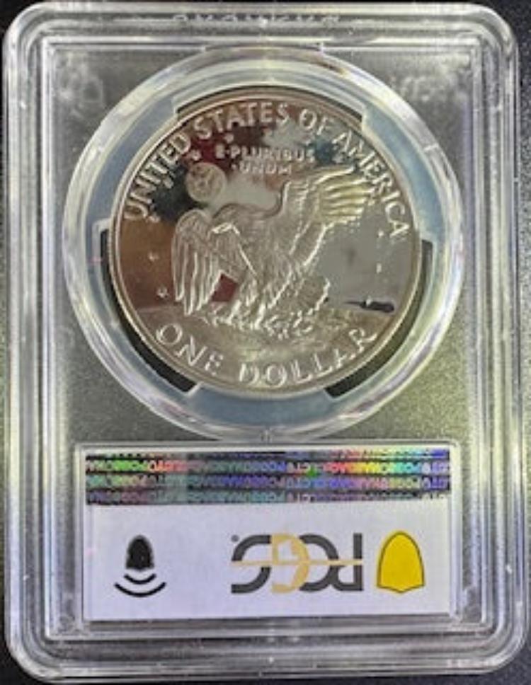 1972-S Eisenhower Dollar - PCGS PR70 DCAM - Titan Treasure Trove