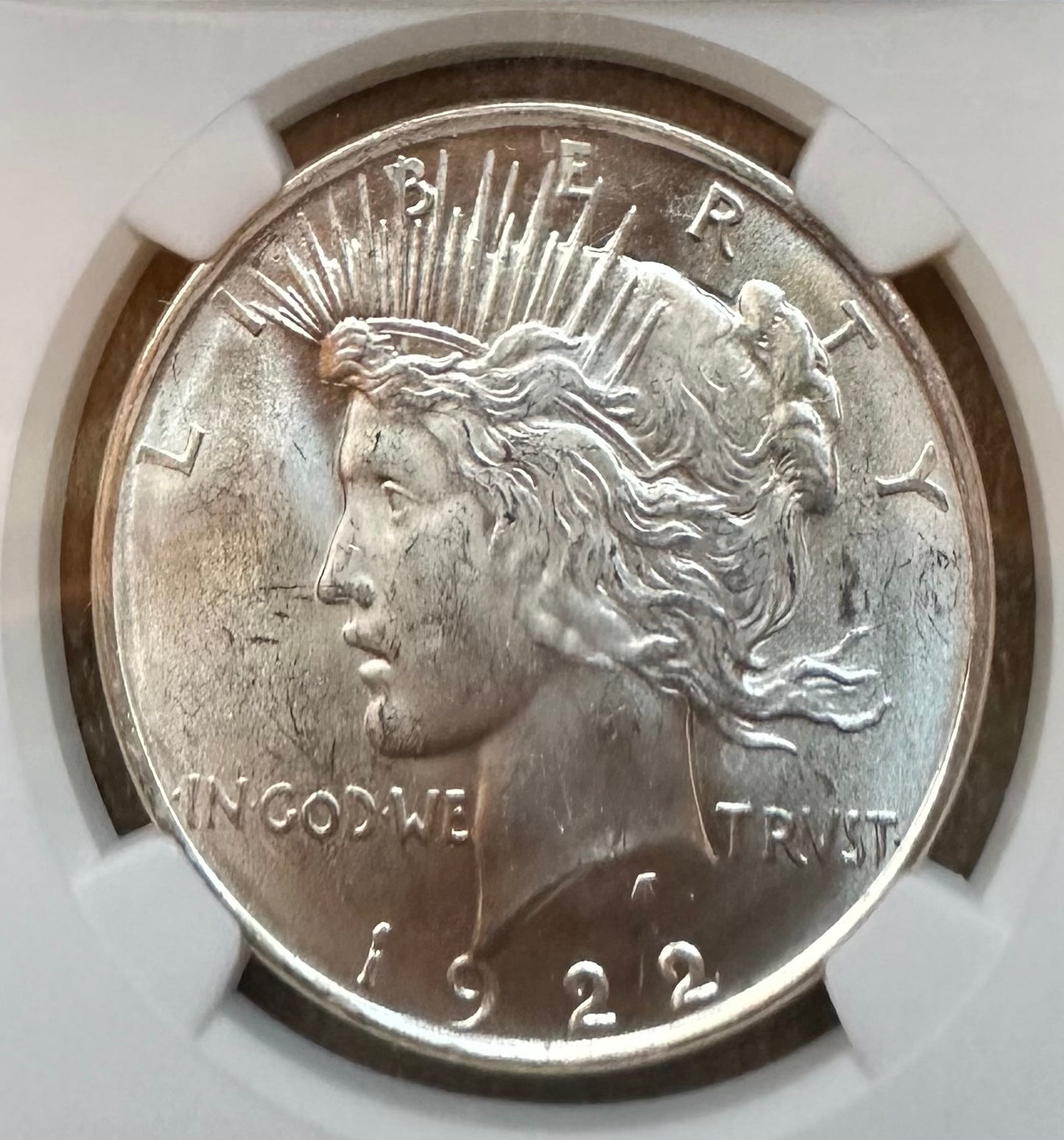 1922 Peace Silver Dollar - NGC MS63 - Titan Treasure Trove