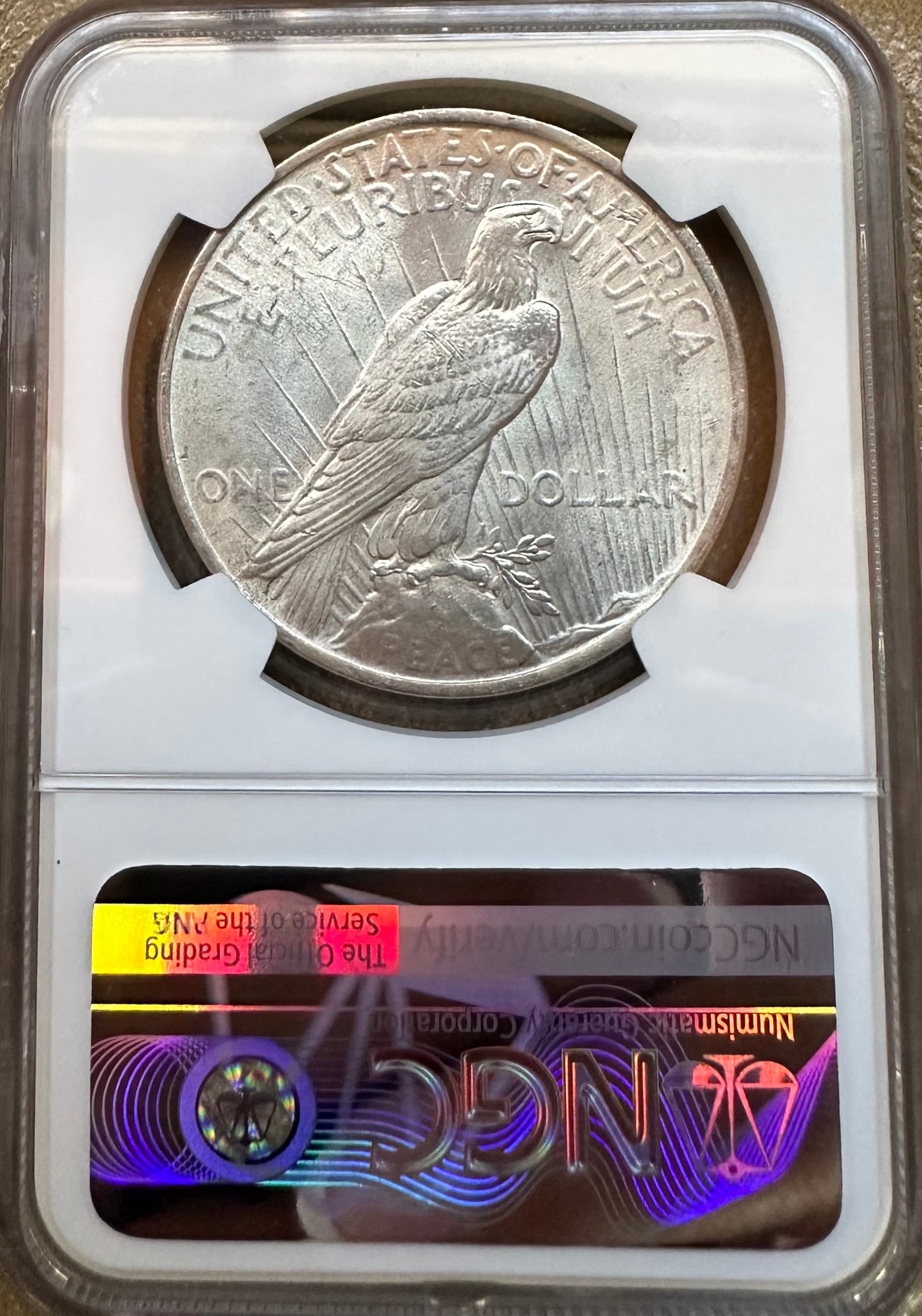 1922 Peace Silver Dollar - NGC MS63 - Titan Treasure Trove