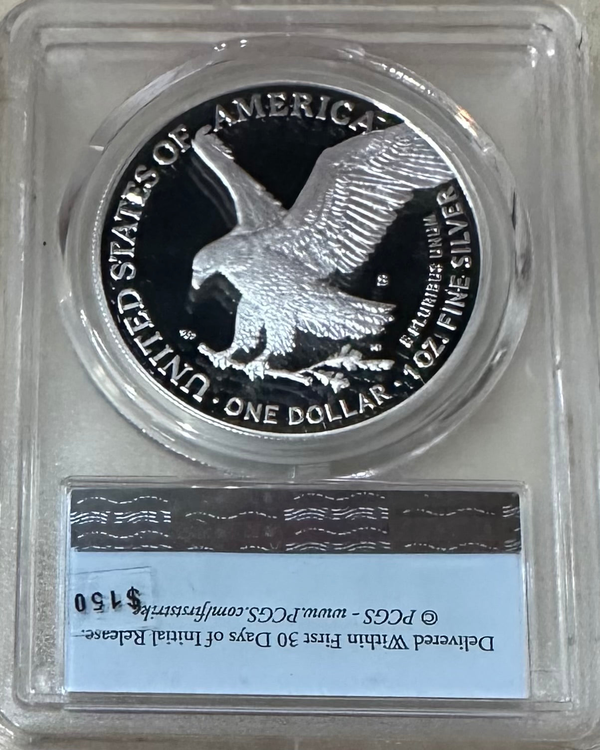 2022-S American Silver Eagle – PCGS PR69 DCAM First Strike | 1 oz .999 Silver Proof | San Francisco Mint