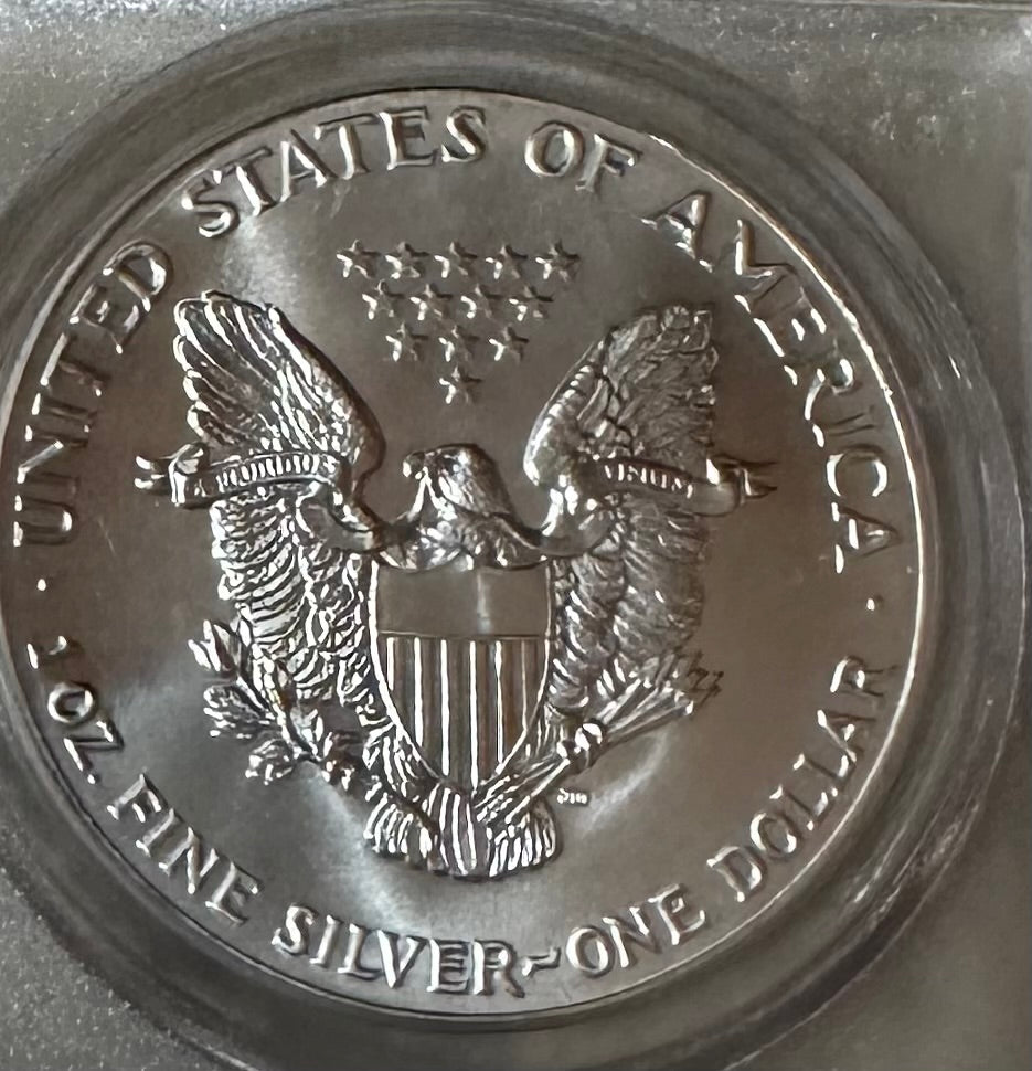 1991 American Silver Eagle – WTC Ground Zero Recovery | Gem Uncirculated | 9/11 Memorial Issue | 1 oz .999 Fine Silver