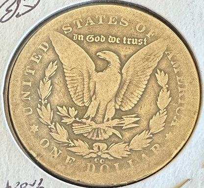 1893-CC Morgan Silver Dollar | The Final Carson City Strike - Titan Treasure Trove