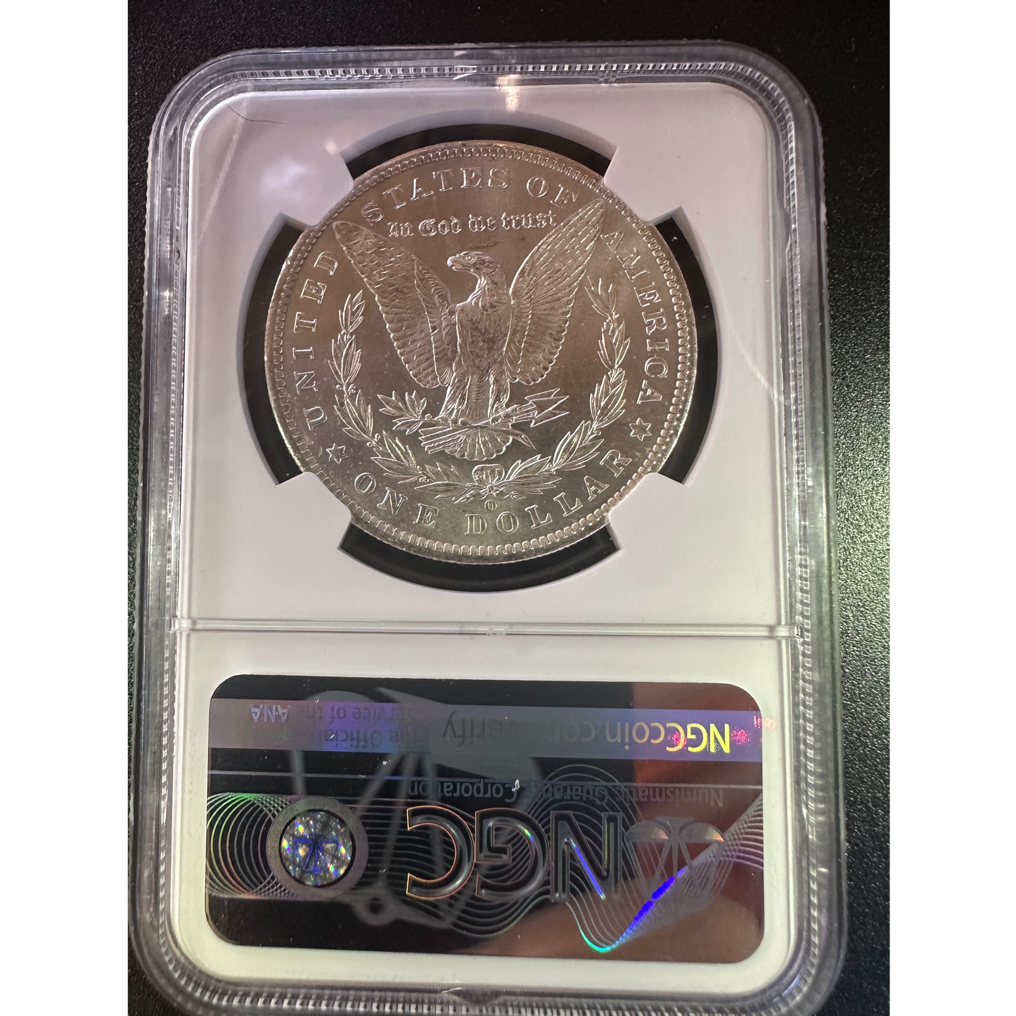 1885-O Morgan Silver Dollar - NGC MS 66