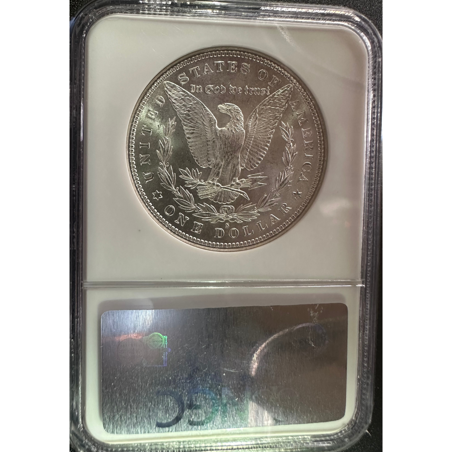 1879-S Morgan Silver Dollar - NGC MS63