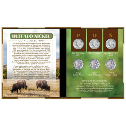 US Mint: Legend of the Buffalo Nickel Collection | Iconic American Coinage by James Earl Fraser - Titan Treasure Trove