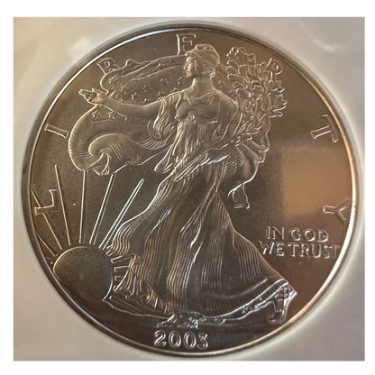 2003 NGC MS69 Silver Eagle S