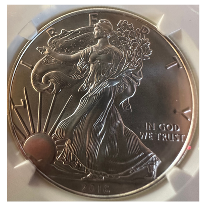 2016 W NGC MS69 Silver Eagle