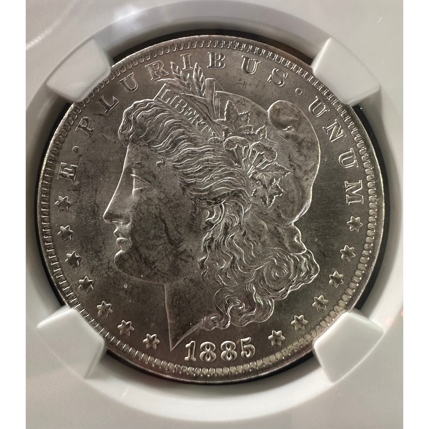 1885-O Morgan Silver Dollar - MS62