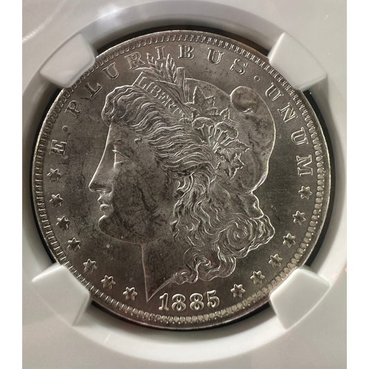 1885-O Morgan Silver Dollar - MS62