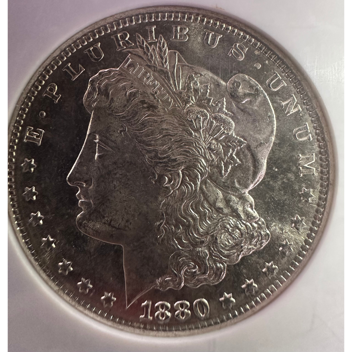 1880-S Morgan Silver Dollar - NGC MS63