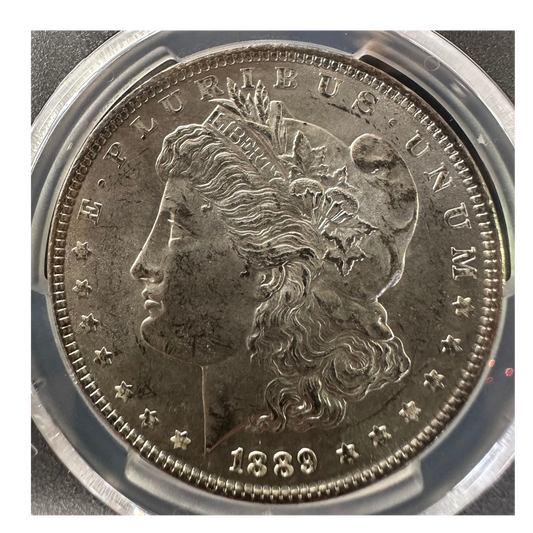 1889 Morgan Silver Dollar - PCGS MS64