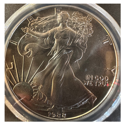 1988 American Silver Eagle - PCGS MS69