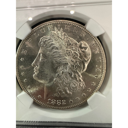 1882-S Morgan Silver Dollar - NGC MS 66