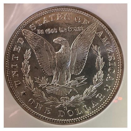 1880-S Morgan Silver Dollar - NGC MS 66