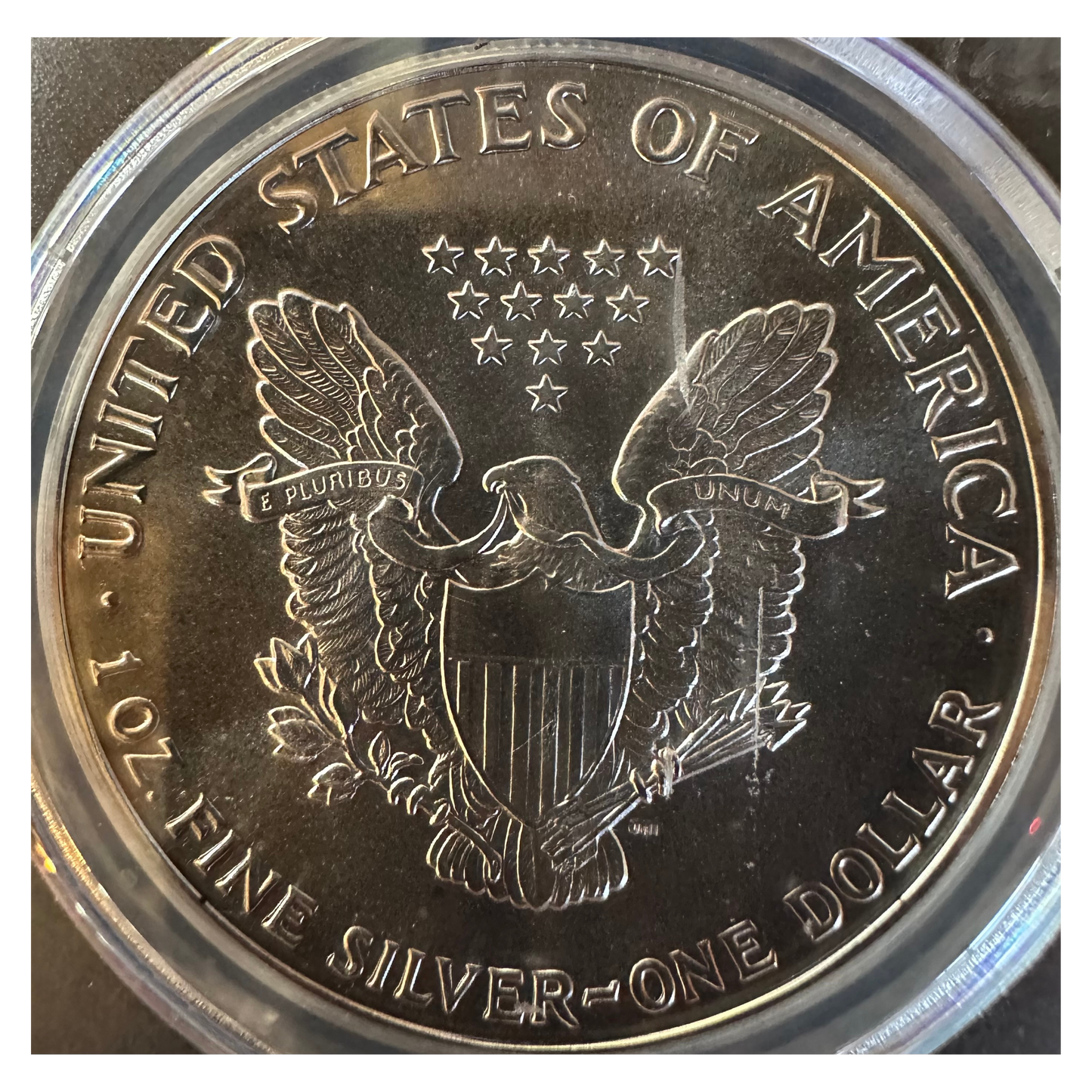 1988 American Silver Eagle - PCGS MS69