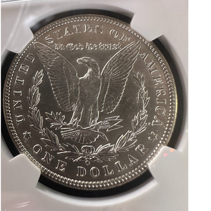 1897-O Morgan Silver Dollar - AU58