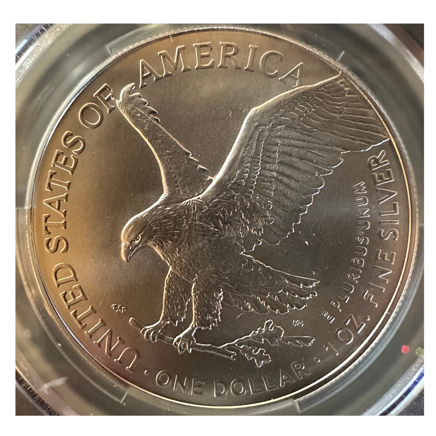 2024 American Silver Eagle - CAC MS70 First Day of Issue - Titan Treasure Trove