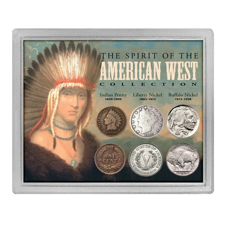 US Mint Set: Spirit of the American West – A Century of American Numismatic History - Titan Treasure Trove