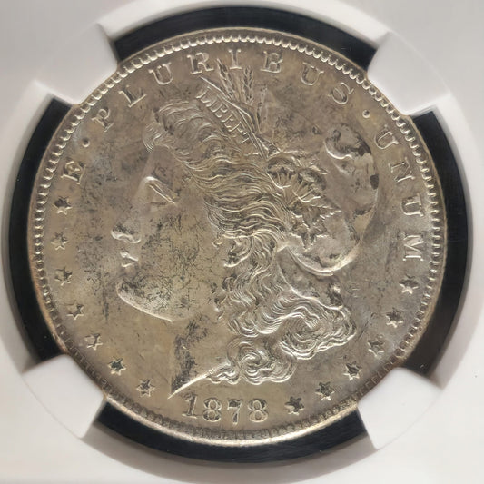 1878-S Morgan Silver Dollar - NGC MS 64