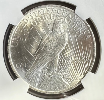 1923 Peace Dollar - NGC MS63