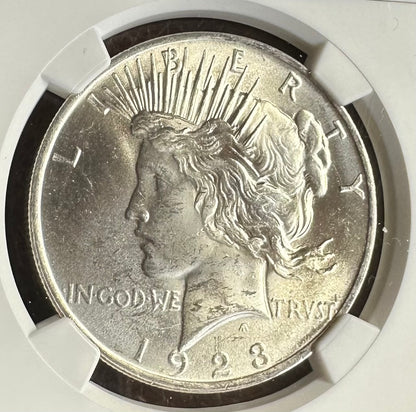 1923 Peace Dollar - NGC MS63