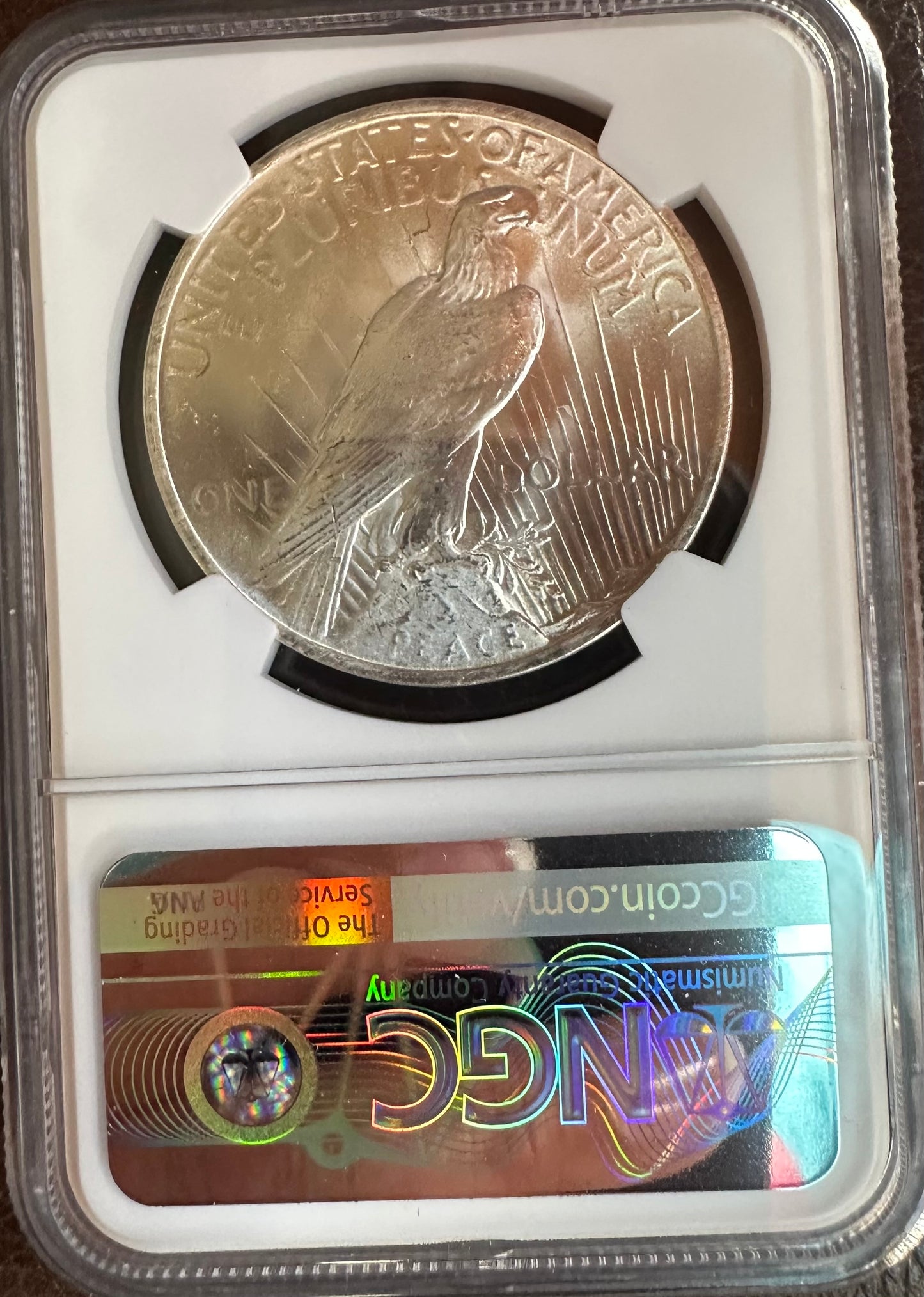 1923 Peace Dollar - NGC MS63