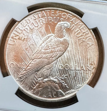 1923 Peace Dollar - NGC MS63