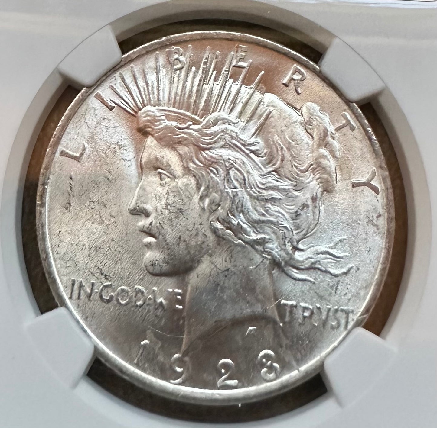 1923 Peace Silver Dollar-NGC MS63