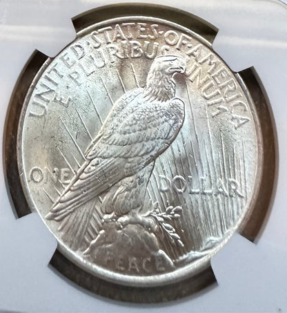 1923 Peace Dollar - NGC MS63