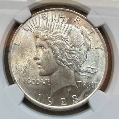 1923 Peace Dollar - NGC MS63