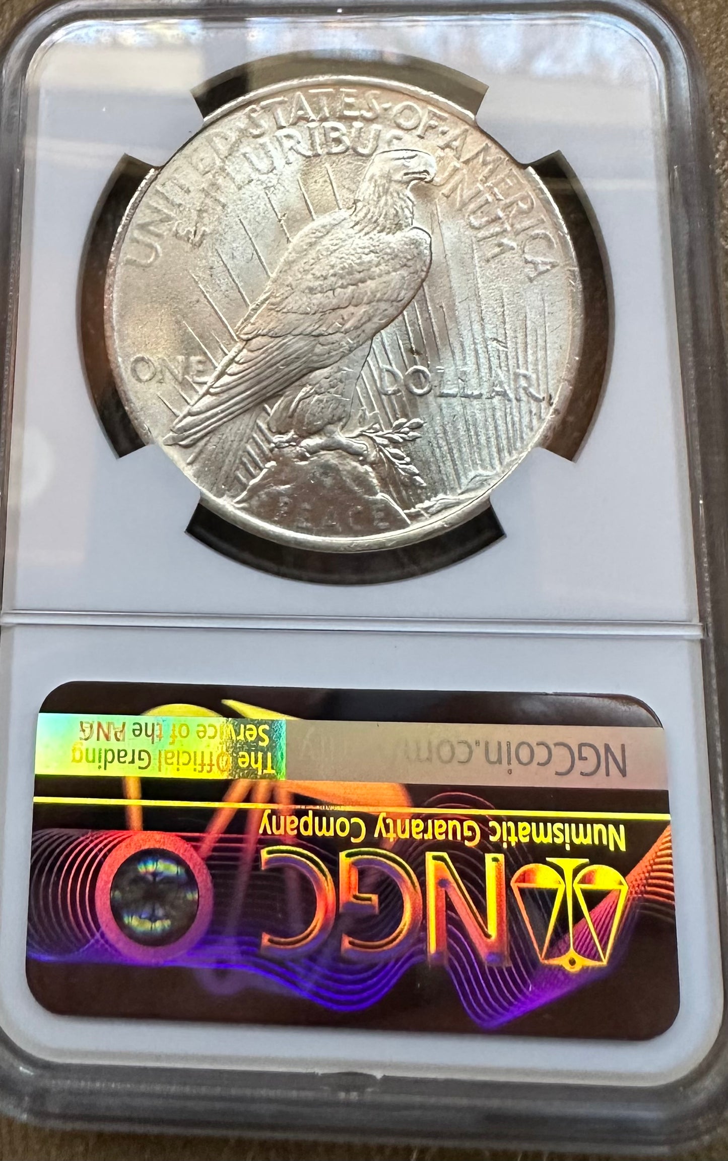 1923 Peace Dollar - NGC MS63