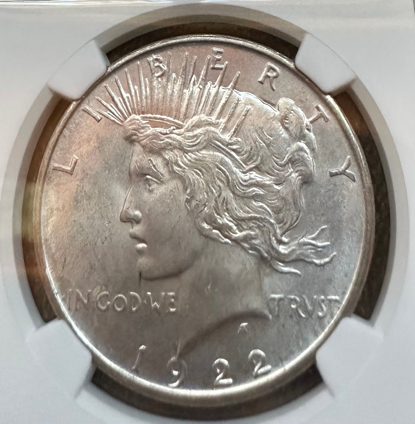 1922 Peace Silver Dollar - NGC MS63