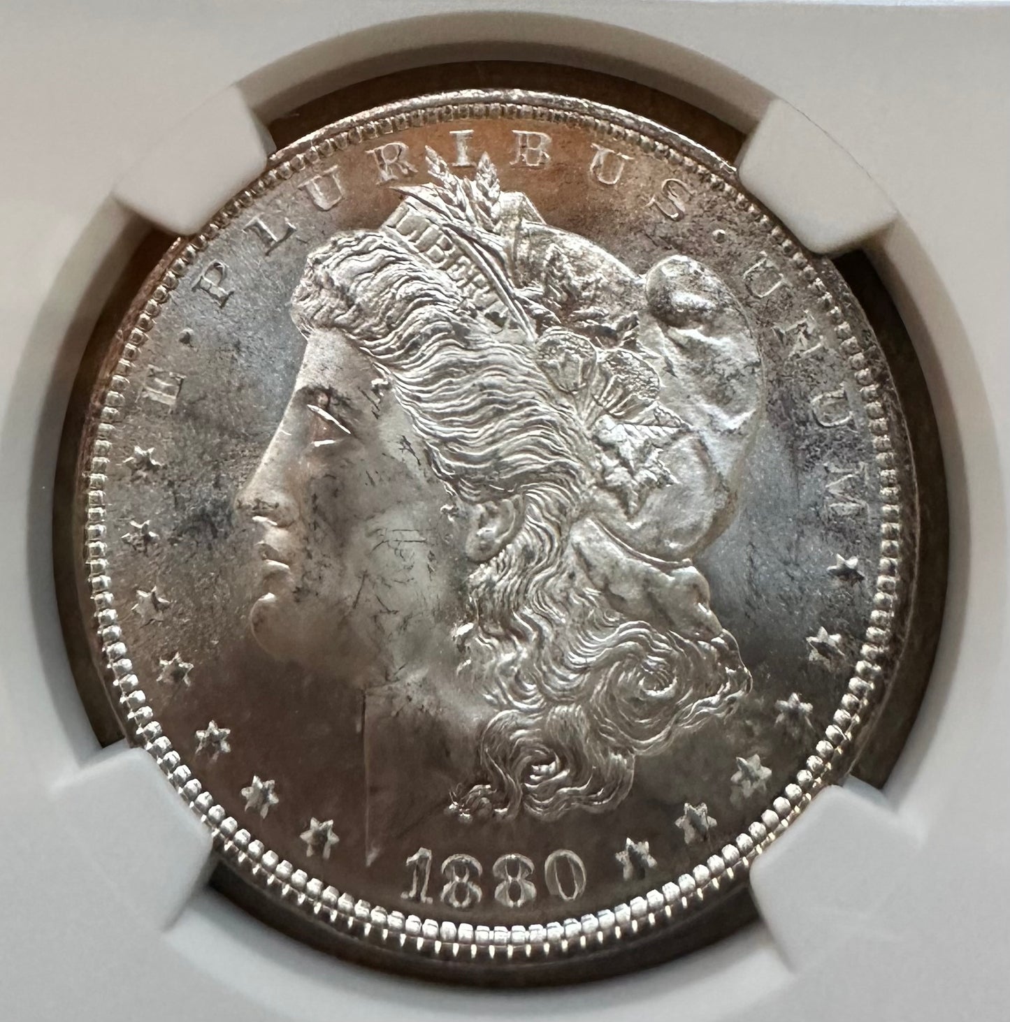 1880-S Morgan Silver Dollar - NGC MS 66