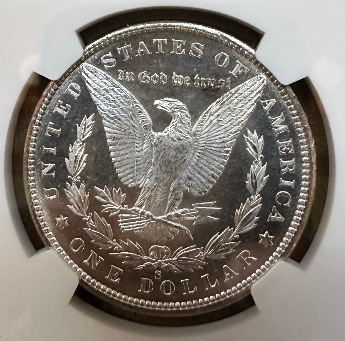 1880-S Morgan Silver Dollar - NGC MS 66