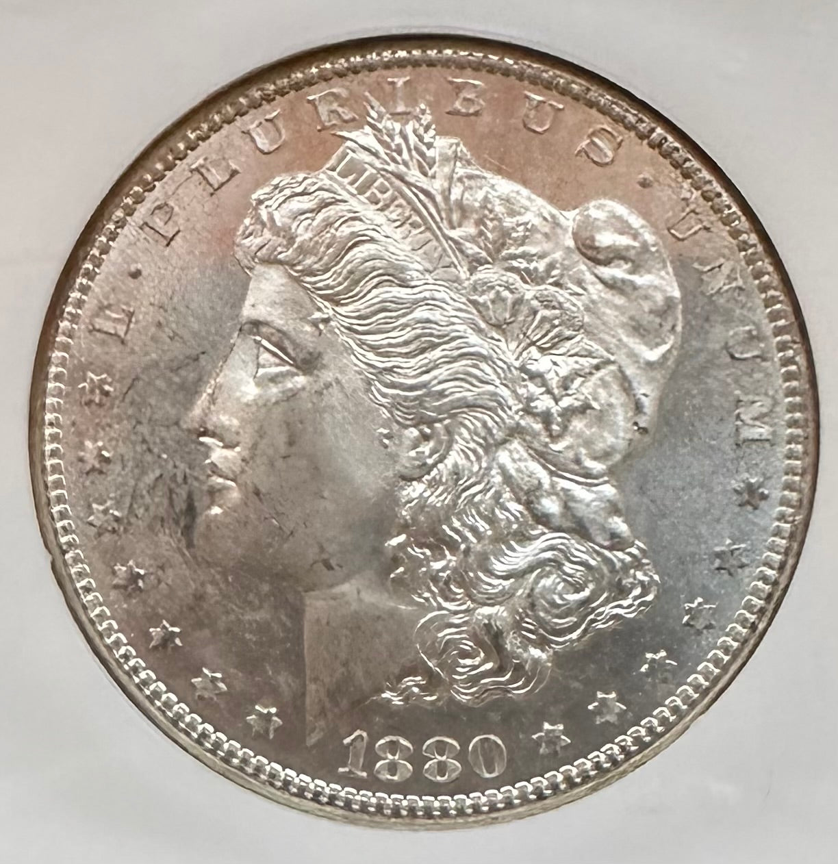 1880-S Morgan Silver Dollar - NGC MS 66