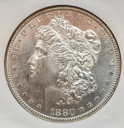 1880-S Morgan Silver Dollar - NGC MS 66