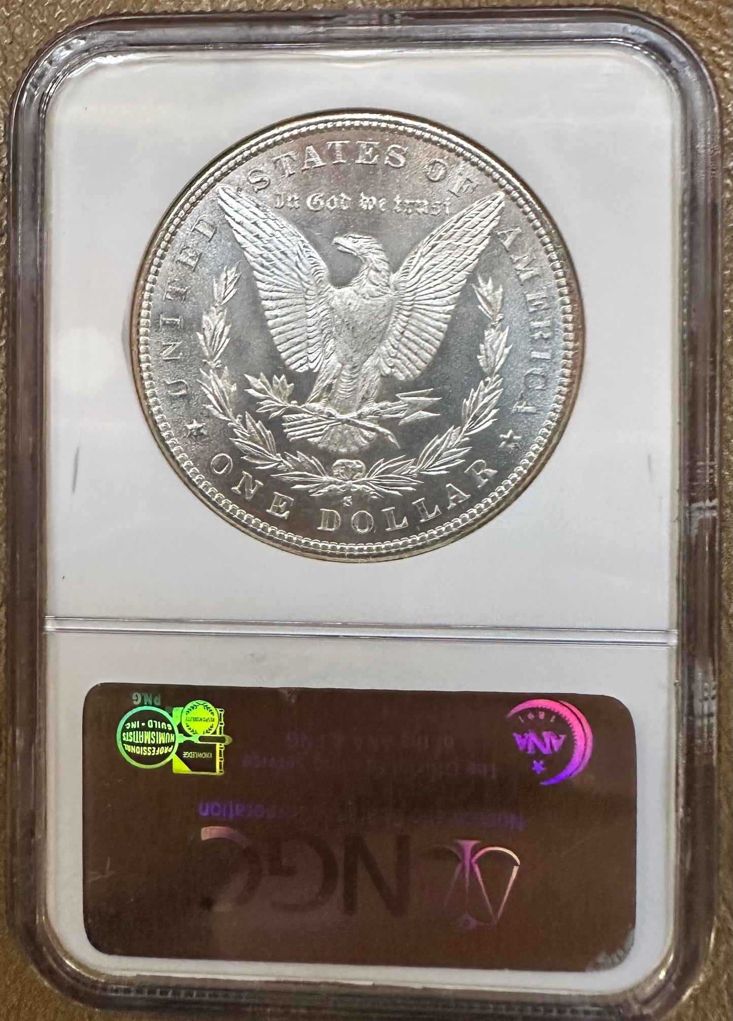 1880-S Morgan Silver Dollar - NGC MS 66