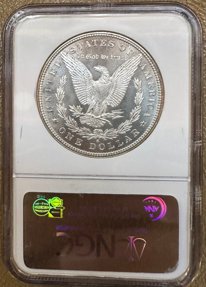 1880-S Morgan Silver Dollar - NGC MS 66