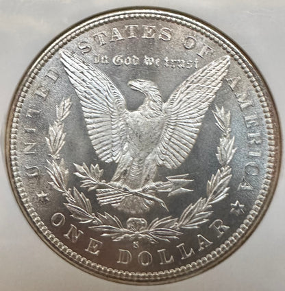 1880-S Morgan Silver Dollar - NGC MS 66