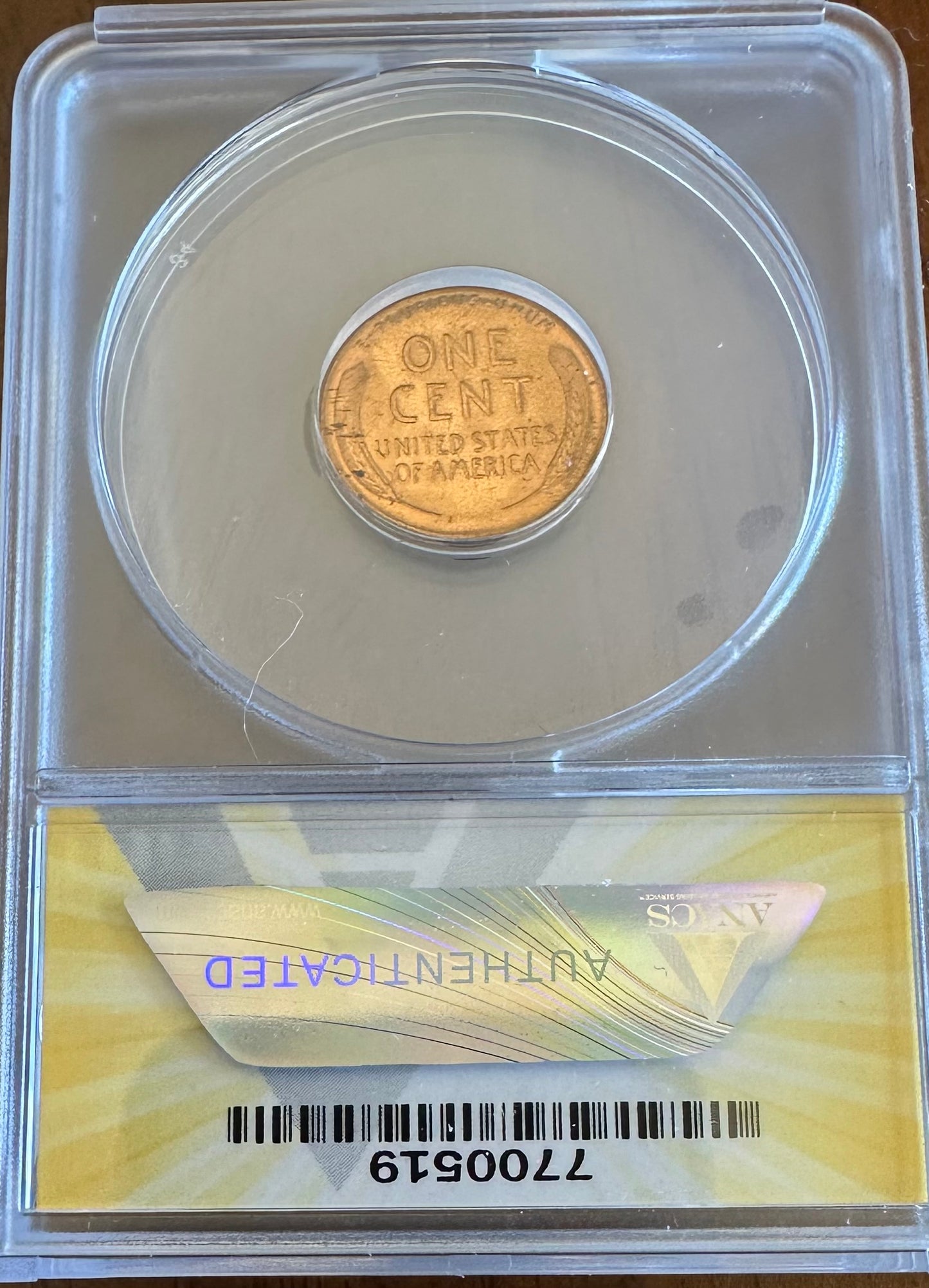 1934 Lincoln Wheat Cent – ANACS MS64 RED | A Depression-Era Gem