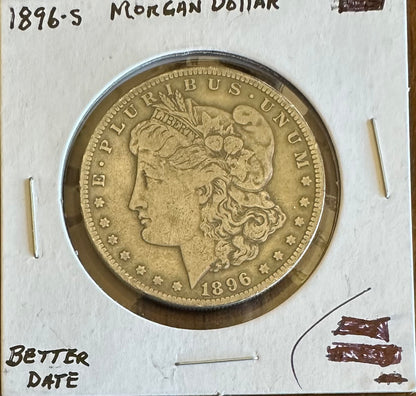 1896-S Morgan Silver Dollar | A Coveted San Francisco Classic