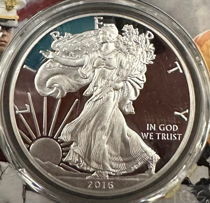 2016-W American Silver Eagle – PCGS PR70 DCAM | A Flawless Masterpiece from West Point Mint - Titan Treasure Trove