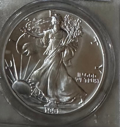 1991 American Silver Eagle – WTC Ground Zero Recovery | Gem Uncirculated | 9/11 Memorial Issue | 1 oz .999 Fine Silver