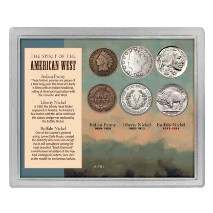 US Mint Set: Spirit of the American West – A Century of American Numismatic History - Titan Treasure Trove